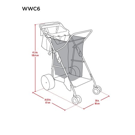 Rio DELUXE WONDER WHEELER WWC6W-1822-1